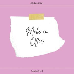 Offers are always Welcome